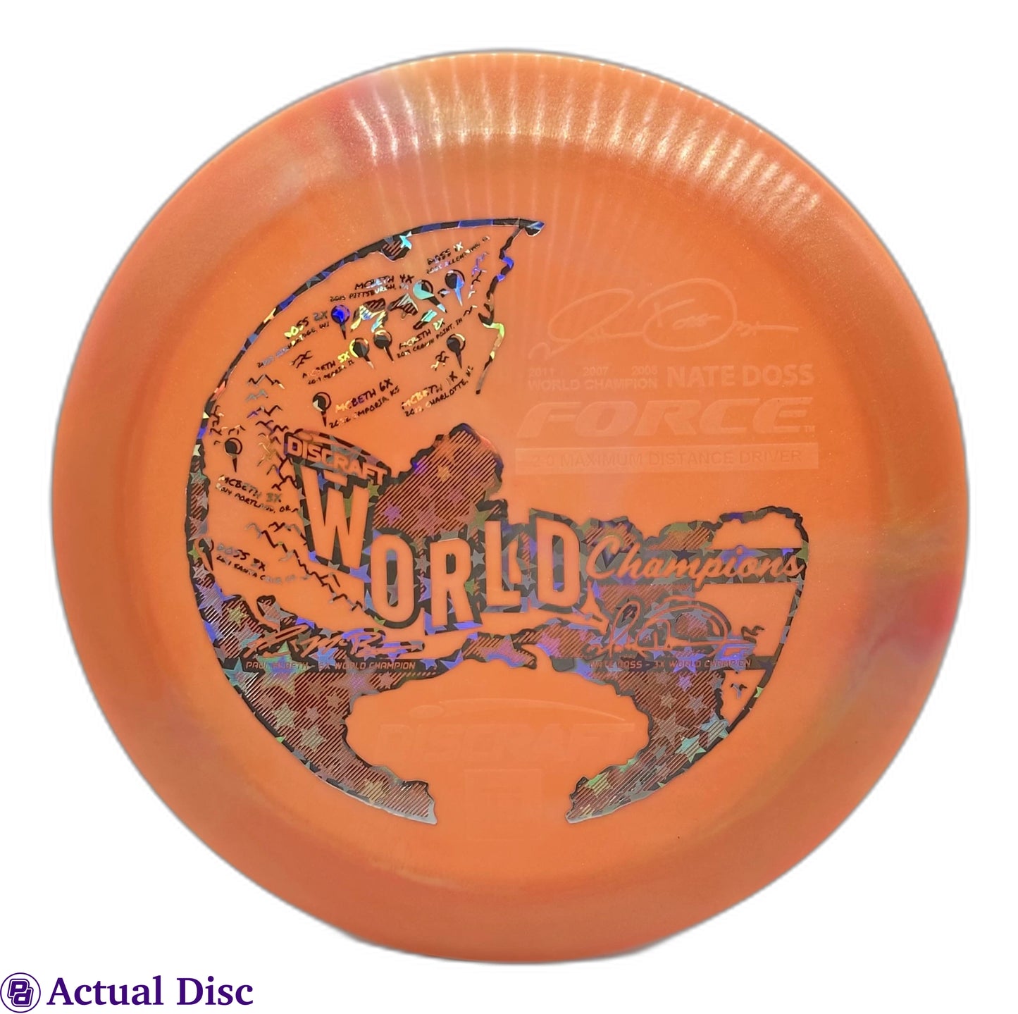 Paul McBeth and Nate Doss ESP Swirl Force 2024