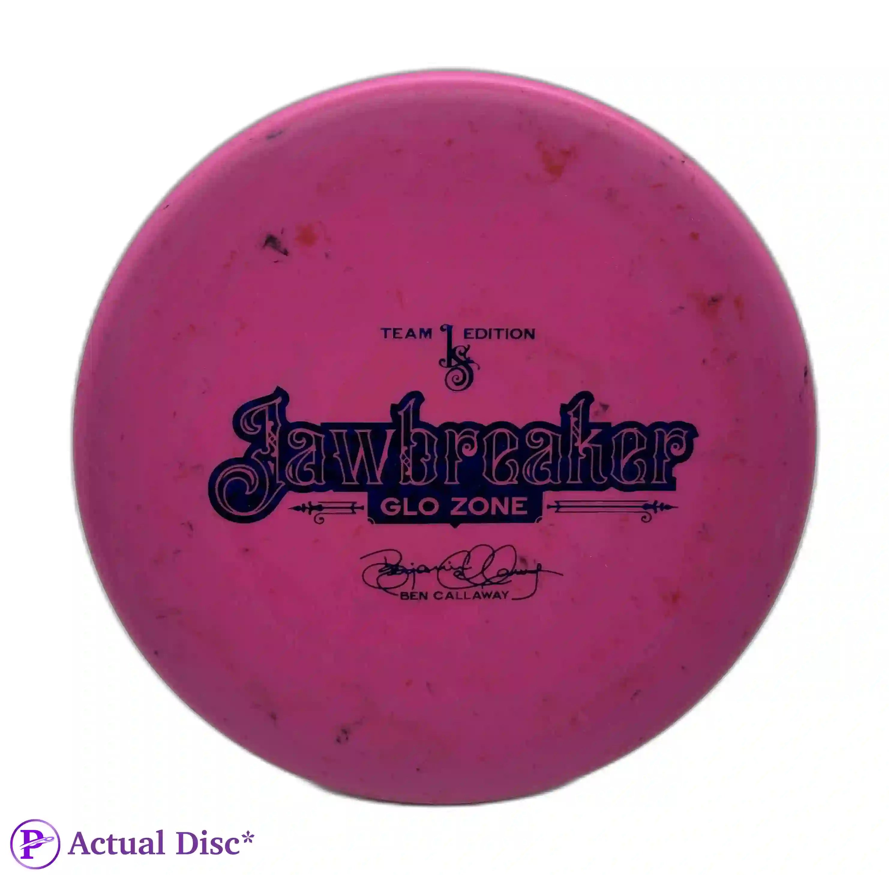 Ben Callaway Jawbreaker Glo Zone Prodisc