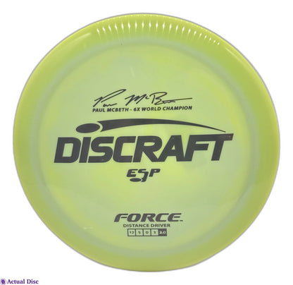 ESP Force Paul McBeth 6x Signature