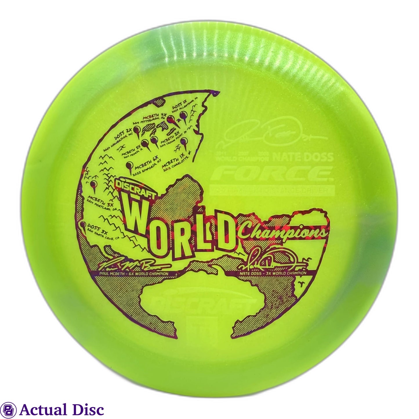 Paul McBeth and Nate Doss ESP Swirl Force 2024